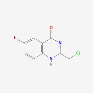 molecular formula C9H6ClFN2O B7818214 CID 16394968 