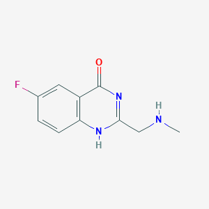 molecular formula C10H10FN3O B7818220 CID 16394969 