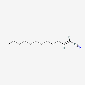 2-Tridecenenitrile, (2E)-