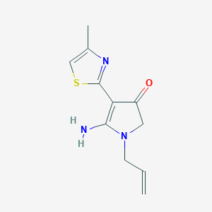 molecular formula C11H13N3OS B7818387 CID 17597830 