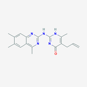 molecular formula C19H21N5O B7818388 CID 17168594 