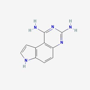 molecular formula C10H9N5 B7818413 CID 5384532 