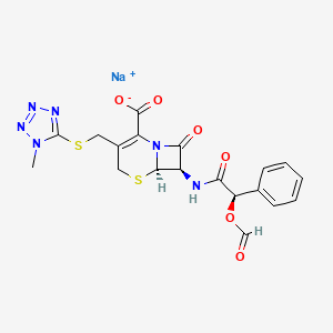 molecular formula C19H17N6NaO6S2 B7818458 CID 5284526 
