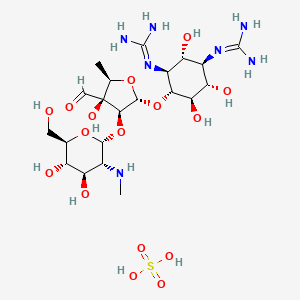 molecular formula C21H41N7O16S B7818495 Streptomycin sulfate (250mg/ml) 