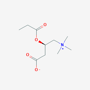 molecular formula C10H19NO4 B7818517 Levocarnitine propionate CAS No. 99581-18-7