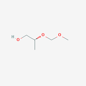 molecular formula C5H12O3 B7818527 (R)-2-Methoxymethoxy-1-propanol 