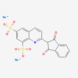 molecular formula C18H9NNa2O8S2 B7818542 Acid yellow 3 CAS No. 1803038-62-1