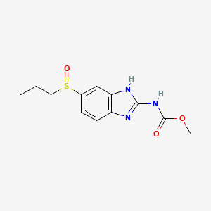 molecular formula C12H15N3O3S B7818571 Albendazole oxide CAS No. 122063-21-2
