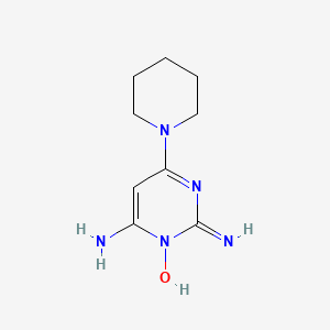 molecular formula C9H15N5O B7818593 米诺地尔 CAS No. 16317-69-4