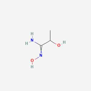 molecular formula C3H8N2O2 B7818659 N',2-dihydroxypropanimidamide 