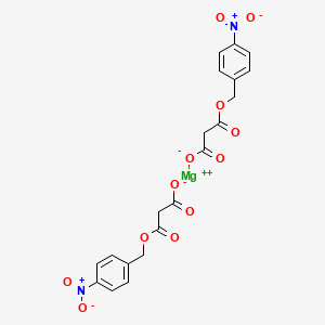 Anhydrous magnesium mono-p-nitrobenzyl malonate