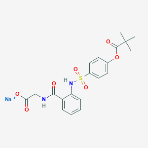 molecular formula C20H21N2NaO7S B7818791 CID 177902 