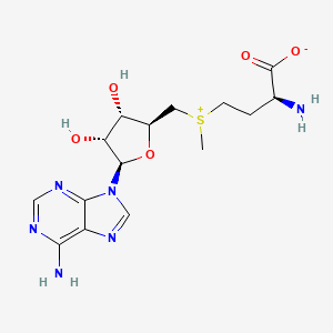 molecular formula C15H22N6O5S B7818802 S-腺苷甲硫氨酸 CAS No. 91279-78-6