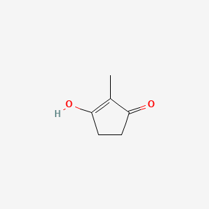 B7818845 3-Hydroxy-2-methyl-cyclopent-2-enone CAS No. 5870-63-3