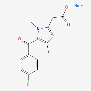 molecular formula C15H13ClNNaO3 B7818885 CID 47290 