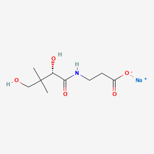 molecular formula C9H16NNaO5 B7818988 Sodium D-pantothenate 