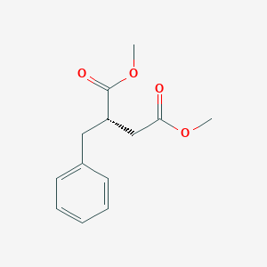 molecular formula C13H16O4 B7819031 二甲基(S)-2-苄基琥珀酸酯 CAS No. 111266-28-5