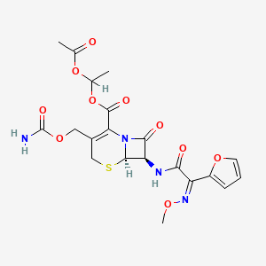 molecular formula C20H22N4O10S B7819149 Ceftin 