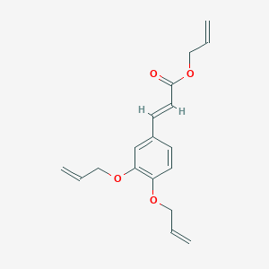 prop-2-enyl (E)-3-[3,4-bis(prop-2-enoxy)phenyl]prop-2-enoate