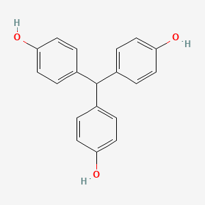 molecular formula C19H16O3 B7819339 4,4',4''-Methanetriyltriphenol CAS No. 25639-41-2