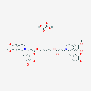 molecular formula C53H68N2O16 B7819346 Atracurium dioxalate 