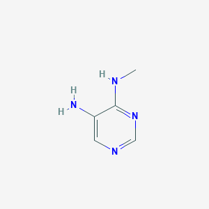 B078194 4,5-Pyrimidinediamine, N4-methyl- CAS No. 13784-17-3