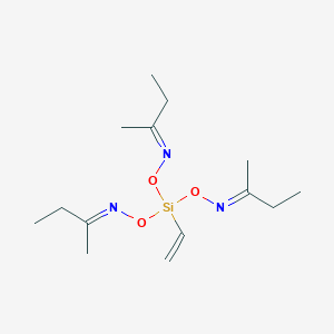molecular formula C14H27N3O3Si B7819465 乙烯基三（甲基乙基酮肟）硅烷 