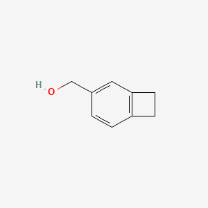 molecular formula C9H10O B7819472 Bicyclo[4.2.0]octa-1,3,5-trien-3-ylmethanol 