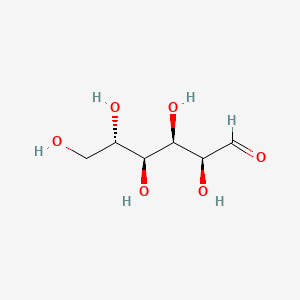 molecular formula C6H12O6 B7819525 (2S,3R,4S,5S)-2,3,4,5,6-pentahydroxyhexanal CAS No. 41846-87-1