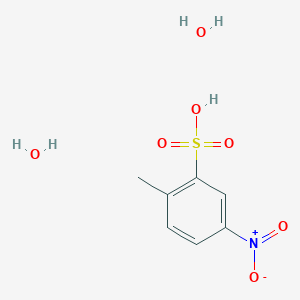 molecular formula C7H11NO7S B7819575 4-Nitrotoluene-2-sulfonic acid dihydrate 
