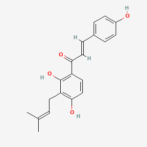 molecular formula C20H20O4 B7819685 Isobavachalcone CAS No. 54676-49-2