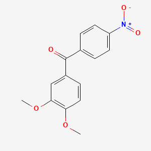 (3,4-Dimethoxyphenyl)(4-nitrophenyl)methanone