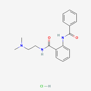 2-benzamido-N-(2-(dimethylamino)ethyl)benzamide hydrochloride