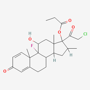 molecular formula C25H32ClFO5 B7819913 CLOBETASOL PROPIONATE 