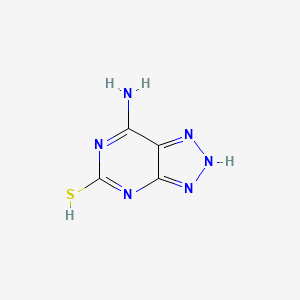 molecular formula C4H4N6S B7819996 CID 96491 