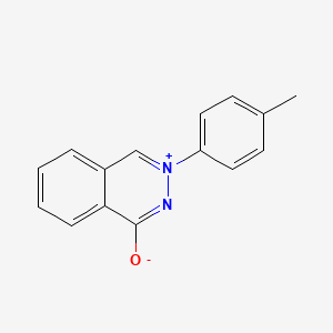 molecular formula C15H12N2O B7819999 3-(4-Methylphenyl)phthalazin-3-ium-1-olate CAS No. 4870-24-0