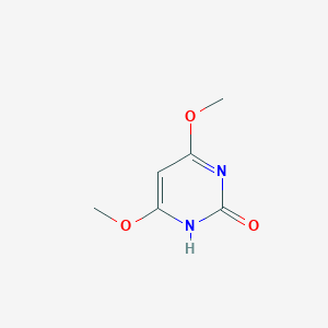 molecular formula C6H8N2O3 B078200 4,6-二甲氧基嘧啶-2(1H)-酮 CAS No. 13223-26-2