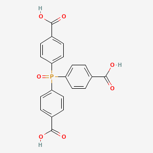 molecular formula C21H15O7P B7820015 Tris(4-carboxyphenyl)phosphine oxide 
