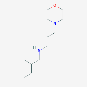 molecular formula C12H26N2O B7820062 (2-Methylbutyl)[3-(morpholin-4-yl)propyl]amine 