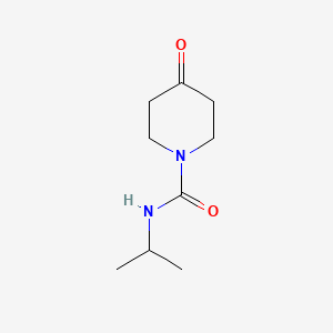 molecular formula C9H16N2O2 B7820082 1-[(Isopropyl)aminocarbonyl]-4-piperidone 