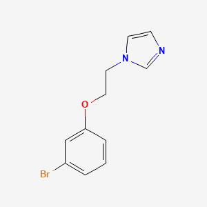 1-[2-(3-bromophenoxy)ethyl]-1H-imidazole