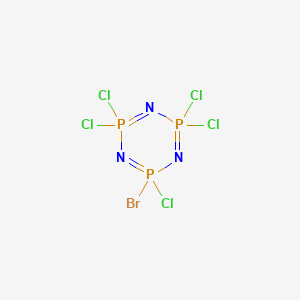 B078203 2-Bromo-2,4,4,6,6-pentachloro-1,3,5,2,4,6-triazatriphosphorine CAS No. 14740-93-3