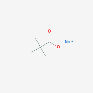 molecular formula C5H9NaO2 B7820721 sodium;2,2-dimethylpropanoate 