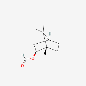 molecular formula C11H18O2 B7820730 双环[2.2.1]庚烷-2-醇，1,7,7-三甲基-，2-甲酸盐，(1R,2R,4R)-rel- 