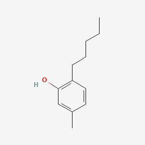 molecular formula C12H18O B7820747 戊基间甲酚 CAS No. 53043-14-4