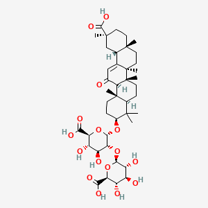 molecular formula C42H67NO17 B7820763 Glycyrrhizic acid CAS No. 132215-36-2