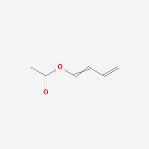 molecular formula C6H8O2 B7820770 1,3-Butadienyl acetate 