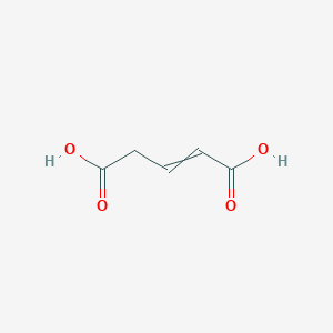 molecular formula C5H6O4 B7820867 Pentenedioic acid 