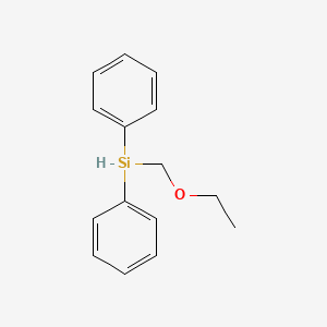molecular formula C15H18OSi B7820895 Ethoxymethyl(diphenyl)silane 