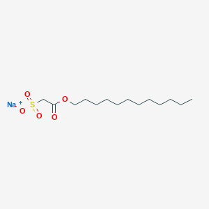 molecular formula C14H27NaO5S B7820902 CID 15803 
